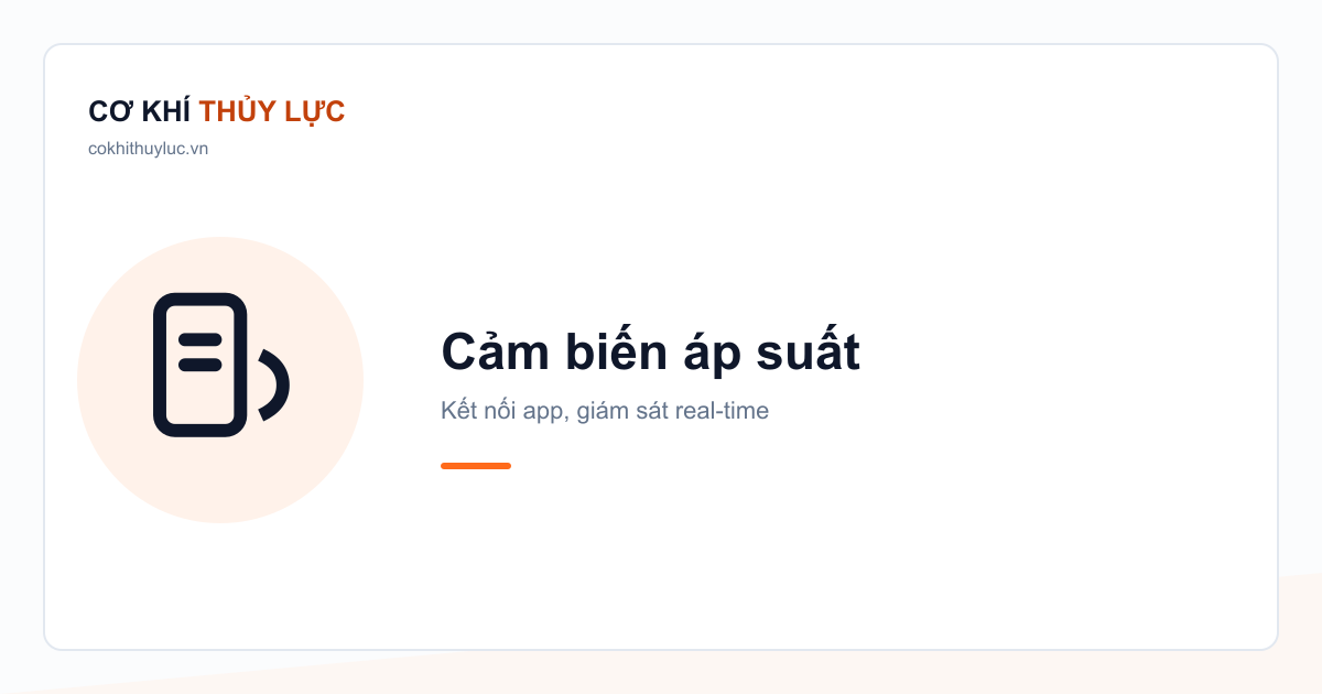 Cảm biến áp suất trên kìm điện