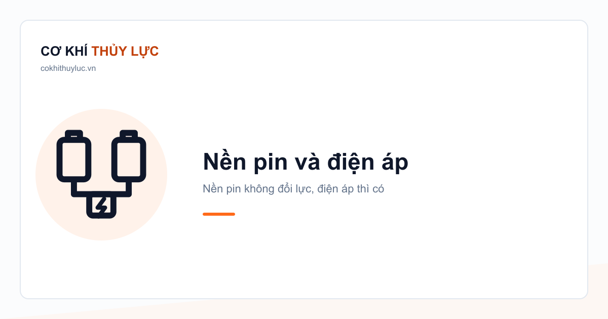 Hai nền pin cho cùng một máy, và hai mức điện áp cho hai tốc độ khác nhau