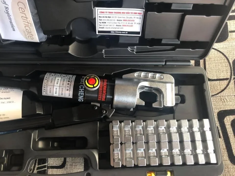 Kìm ép cos thủy lực tay TAC CYO-240