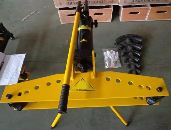 Máy uốn ống thủy lực TLP HHW-2J (13 tấn, bơm tay)