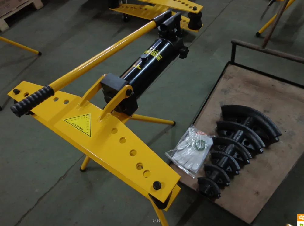 Máy uốn ống thủy lực TLP HHW-3J (20 tấn, bơm tay)