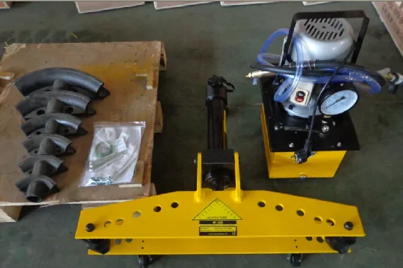 Máy uốn ống thủy lực TLP HHW-4D (20 tấn, bơm điện)